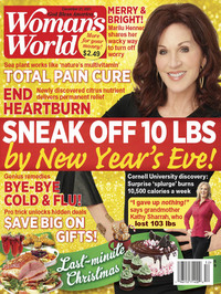 Marilu Henner magazine cover appearance Woman's World December 27, 2021