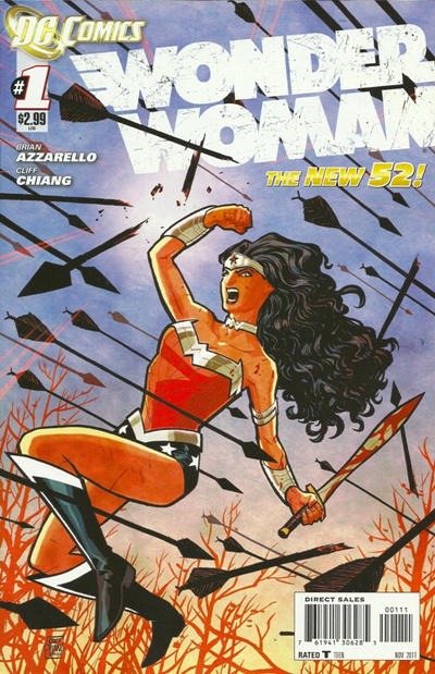 Wonder Woman New 52 Comic Book Back Issues of Superheroes by A1Comix