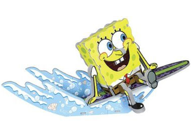 spongebob squarepants 3d jigsaw puzzle by wrebbit nickelodeon, panel puzzle puzz3d rare spongebob-squarepants-puzz3d