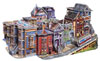 san francisco street scene 3d puzzle by wrebbit, 3dimensional puzzle with 1512 pieces, frisco tramwa Puzzle