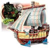 3d puzles, pirate ship puzzle, glow in the dark, bateau pirate, wrebbit 3dpuzzles, puzz3d, 358pieces