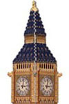 big ben 3d puzzle by wrebbit, 3diemnsional jigsaw puzzle, 373 pieces, 27inches high, puzz3d by wrebb Puzzle