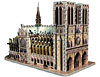 notre dame cathedral, 366 pieces, jigsaw puzzle in three dimensions by wrebbit puzz3d Puzzle