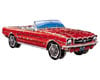 ford mustand convertible jigsaw puzzle, mustang '65 3d wrebbit puzzle, 364 pieces average puzzle