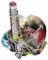 3dpuzzles from wrebbit, light of peace by thomas kinkade painter of light, inspired by award winning