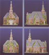2 church street puzz3d 3d puzle wrebitt 254 pieces easy level tradition collection Puzzle