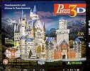 neuschwanstein castle 3d puzzle by wrebbit, fully illuminated 3d jigsaw puzzles,  puzz3d 834 pieces,