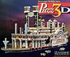 mississippi steamboat, rare 3d jigsaw puzzle by wrebbit, puzz3d Puzzle