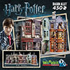 Harry Potter's Diagon Alley, 450 Piece 3D Jigsaw Puzzle Made by Wrebbit Puzz-3D