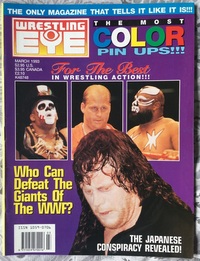 Wrestling Eye March 1993 magazine back issue