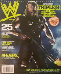 World Wrestling Entertainment September 2007 magazine back issue cover image