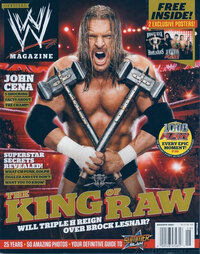 World Wrestling Entertainment August 2012 Magazine Back Copies Magizines Mags