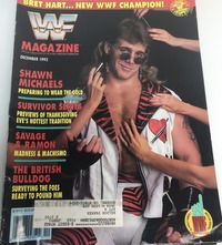 Shawn Michaels magazine cover appearance World Wrestling Federation (WWF) December 1992