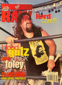 Mick Foley magazine cover appearance World Wrestling Federation Raw July 1998