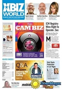 XBiz World August 2014 magazine back issue