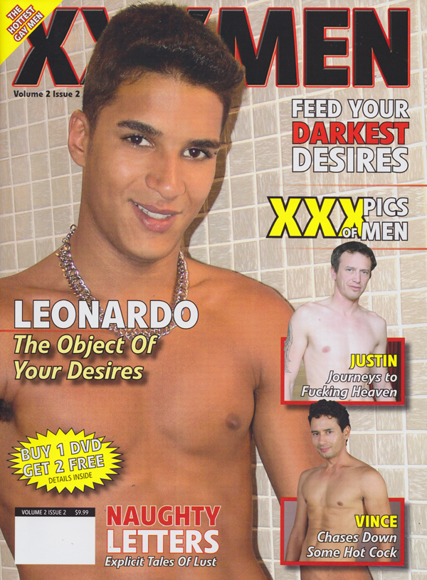 XXX Men Vol. 2 # 2 magazine back issue XXX Men magizine back copy Feed Your Darkest Desires, Hot, large Cock, tight ass, wet and saticfied cock, spearing his ass