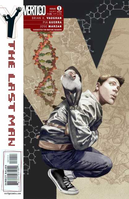 Y: The Last Man Comic Book Back Issues of Superheroes by A1Comix
