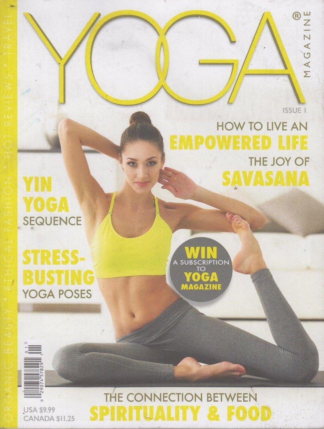 Yoga May 2018 magazine back issue Yoga magizine back copy 