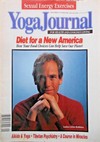 Yoga Journal September/October 1988 magazine back issue