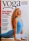 Yoga Journal October 2001 magazine back issue