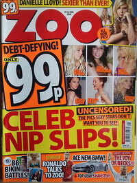 Danielle Martin magazine cover appearance Zoo # 225, June 2008