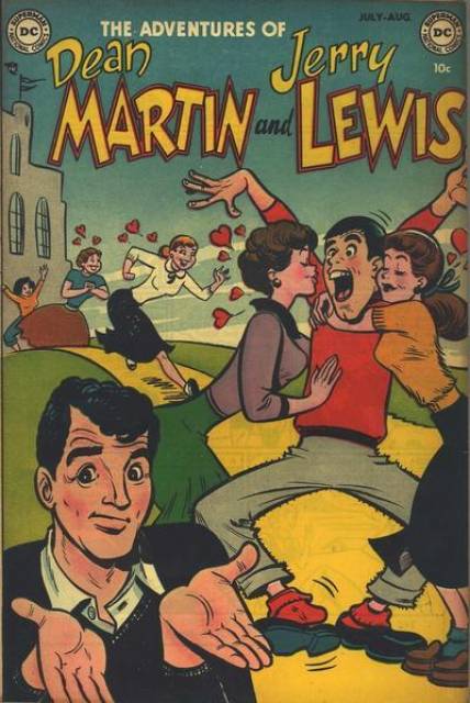 Adventures of Dean Martin & Jerry Lewis Comic Book Back Issues of Superheroes by A1Comix
