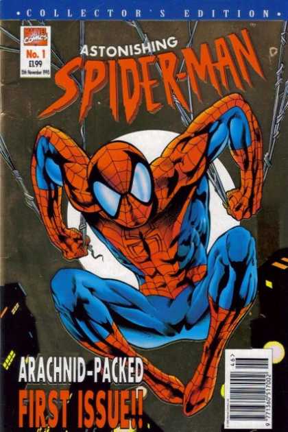 Astonishing Spider-Man Comic Book Back Issues of Superheroes by A1Comix