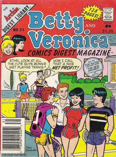 Betty and Veronica Digest # 31, , Comic Book, B&V # 31