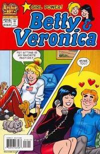 Betty and Veronica # 216, May 2006 magazine back issue cover image