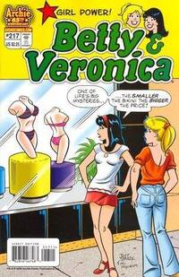 Betty and Veronica # 217, June 2006 magazine back issue cover image