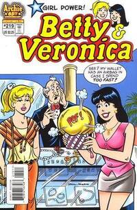 Betty and Veronica # 219, September 2006 magazine back issue cover image