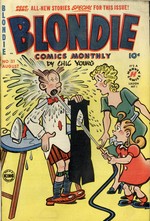 Blondie # 21 magazine back issue cover image