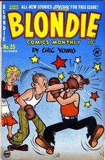 Blondie # 25 magazine back issue cover image