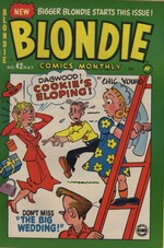 Blondie # 42 magazine back issue cover image