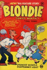 Blondie # 44 magazine back issue cover image