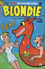 Blondie # 45 magazine back issue cover image