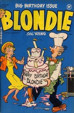 Blondie # 50 magazine back issue cover image
