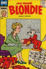 Blondie # 124 magazine back issue cover image