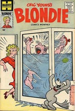 Blondie # 126 magazine back issue cover image