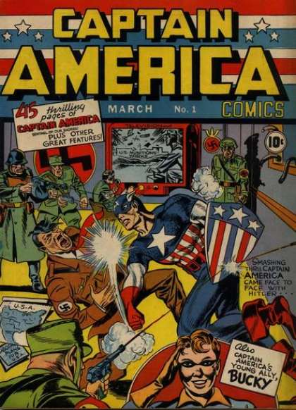 Captain America Comic Book Back Issues by A1 Comix