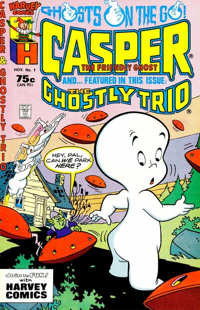 Casper and ... Comic Book Back Issues of Superheroes by A1Comix