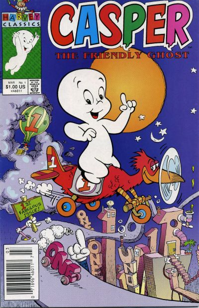 Casper the Friendly Ghost Comic Book Back Issues by A1 Comix