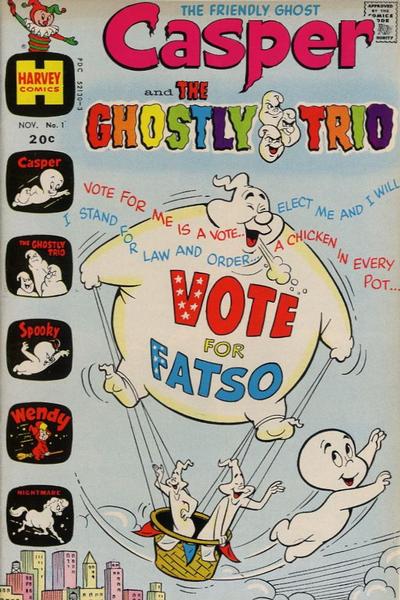 Casper and the Ghostly Trio Comic Book Back Issues of Superheroes by A1Comix