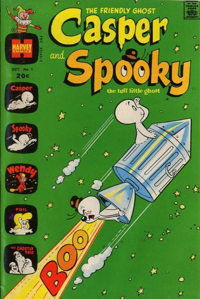 Casper and Spooky Comic Book Back Issues by A1 Comix