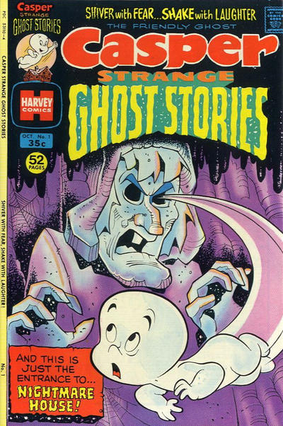 Casper Strange Ghost Stories Comic Book Back Issues by A1 Comix