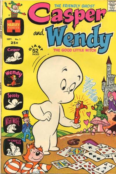 Casper and Wendy Comic Book Back Issues by A1 Comix
