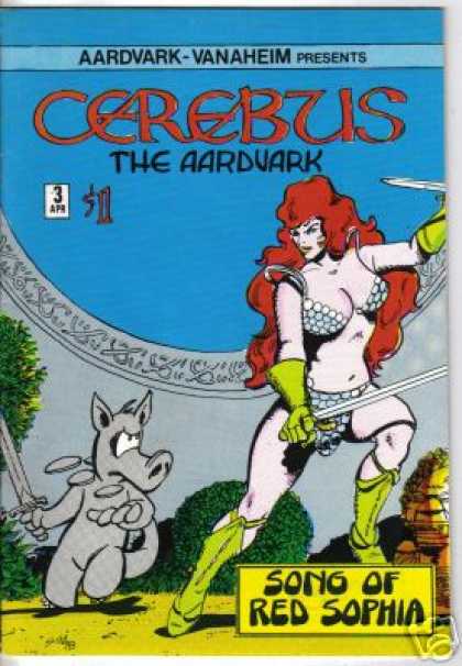 Cerebus # 3 magazine reviews