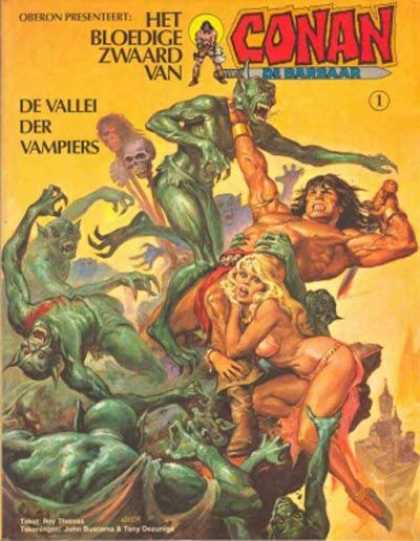 Conan de Barbaar Comic Book Back Issues of Superheroes by A1Comix