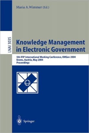 Knowledge Management in Electronic Government magazine reviews