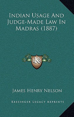 Indian Usage and Judge-Made Law in Madras magazine reviews